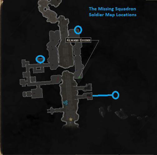 The Missing Squadron Soldier Map Locations